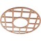 Ekena Millwork O'Neal Wood Fretwork Pierced Ceiling Medallion, Cherry, 20"OD x 7 1/4"ID x 3/8"T CMWP20X20X0375ONCH - alternate 4